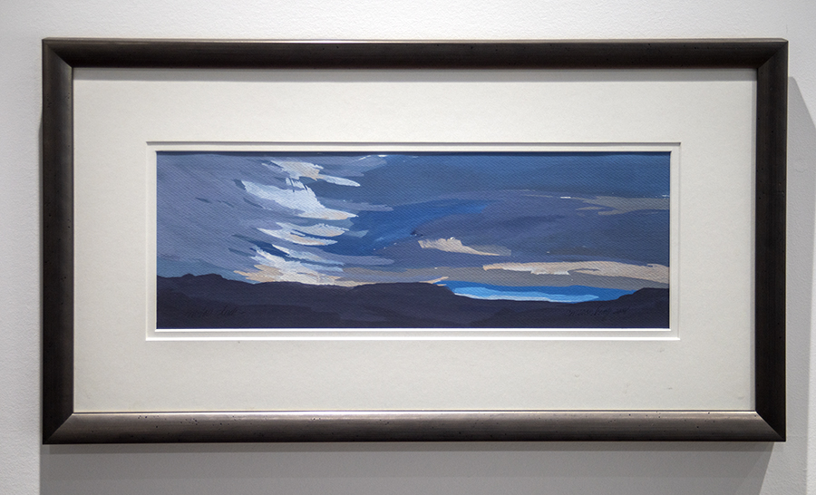 Landscape, Rio Grande National Forest, evening sky